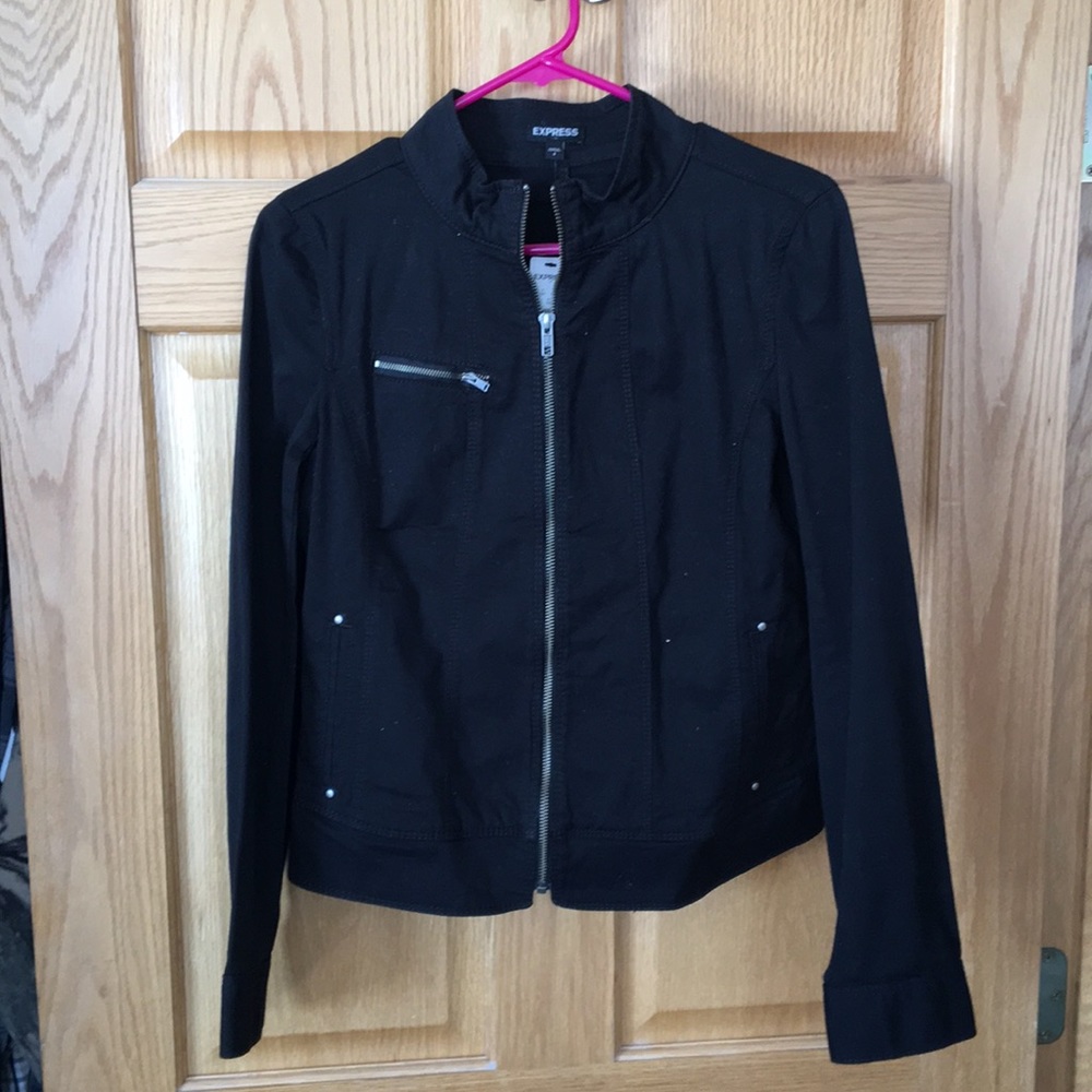 Black Express cotton Jacket